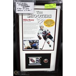 MIKE BOSSY GUARANTEED AUTHENTIC AUTOGRAPH