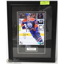 RYAN JONES SIGNED FRAMED 18X"14" PICTURE WITH