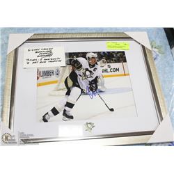 SIDNEY CROSBY GUARANTEED AUTHENTIC AUTOGRAPH