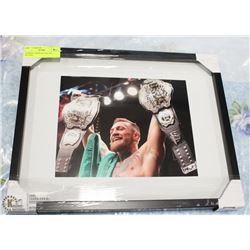 FRAMED CONOR MCGREGOR  PICTURE