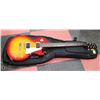 Image 1 : EPIPHONE LES PAUL 100 SUNBURST WITH SOFT CASE.