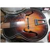 Image 3 : 1950S HARMONY HOLLOW BODY F HOLE ACOUSTIC GUITAR.