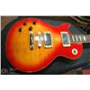 Image 3 : EPIPHONE LES PAUL SUNBURST LEFT HANDED WITH CASE.