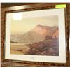 Image 1 : COASTAL LANDSCAPE FRAMED