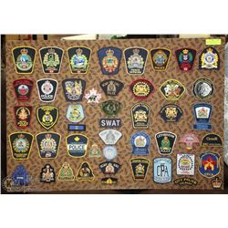 LARGE COLLECTION OF POLICE, RCMP & OTHER BADGES