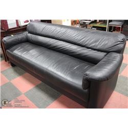 7FT LEATHERETTE 3 SEATER SOFA,