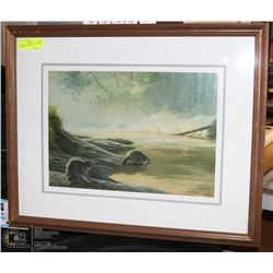 FRAMED PRINT "SUNRISE" BY LISA CALVERT