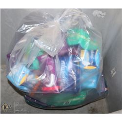 LARGE LOT OF ASSORTED TAMPONS