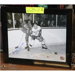 TORONTO MAPLE LEAFS DICKIE MOORE HOF 1974