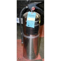 STAINLESS STEEL FIRE EXTINGUISHER WITH CHARGE