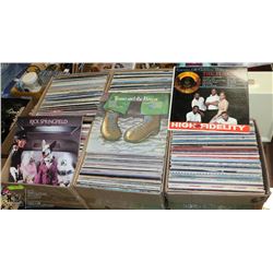 5 BOXES OF ASSORTED RECORDS
