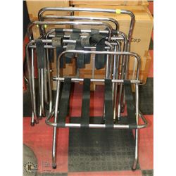 LOT OF 4 SERVING STANDS