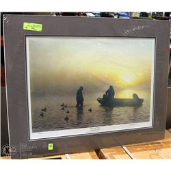 DUCKS UNLIMITED 1995 PRINT 511/1000 BY LLOYD