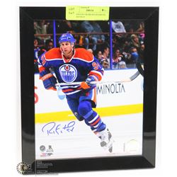 EDMONTON OILERS RYAN SMYTH  SIGNED 8X10