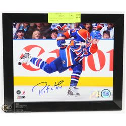 EDMONTON OILERS RYAN SMYTH  SIGNED 8X10