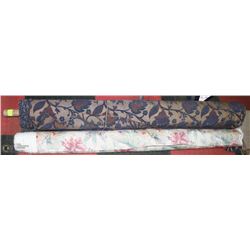 2 ROLLS OF FABRIC
