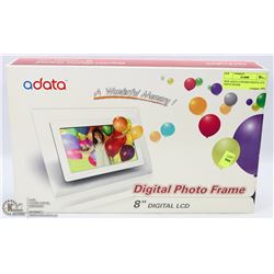 NEW ADATA 8 INCHES DIGITAL LCD PHOTO FRAME