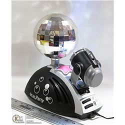 SMOBY STAR PARTY DISCO BUBBLES & LIGHT