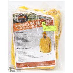 2PC NEW PIONEER PVC RAIN JACKET - SMALL