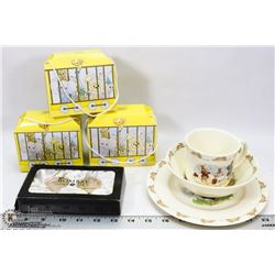 SET OF 3 BUNNYKINS PLACE SETTING