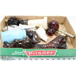 FLAT OF AVON COLLECTIBLES: INCLUDES LIGHTHOUSE