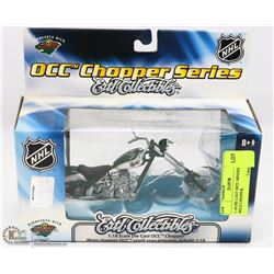 1:18 DIE CAST ERTL MINNESOTA WILD CHOPPER.