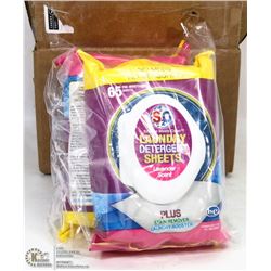 CASE WITHG 2 PACK OF S20 LAUNDRY DETERGENT SHEETS