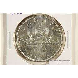 1966 CANADA SILVER DOLLAR UNC