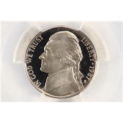 1987-S JEFFERSON NICKEL PCGS PR69 DCAM