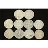 Image 2 : 10 ASSORTED SILVER ROOSEVELT DIMES