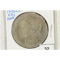 1890-CC MORGAN SILVER DOLLAR