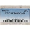 Image 3 : 1985-S WASHINGTON QUARTER PCGS PR69 DCAM
