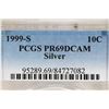 Image 3 : 1999-S SILVER ROOSEVELT DIME PCGS PR69 DCAM