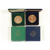 Image 2 : 2-US MINT 1 1/2" BRONZE MEDALS NAVAJO CODE TALKERS