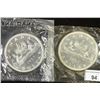Image 1 : 2-1965 CANADA SILVER DOLLARS UNC