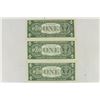 Image 2 : 3-1957-B $1 SILVER CERTIFICATES CRISP UNC