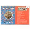 Image 2 : 1 1/2" WRIGLEY FIELD 24KT GOLD FLASHED MEDALLION