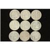 Image 2 : 9 ASSORTED SILVER ROOSEVELT DIMES