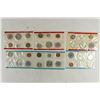 Image 2 : SILVER 3-1963 US MINT SET (UNC) P/D WITH ENVELOPES