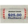 Image 1 : $25 ROLL OF 2010 ABRAHAM LINCOLN PRESIDENTIAL $'S