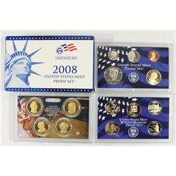 2008 US PROOF SET (WITH BOX) 14 PIECES