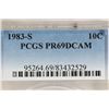 Image 3 : 1983-S ROOSEVELT DIME PCGS PR69 DCAM