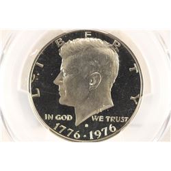 1976-S KENNEDY HALF DOLLAR PCGS PR69 DCAM