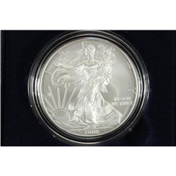 2008-W AMERICAN SILVER EAGLE UNC