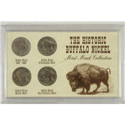 THE HISTORIC BUFFALO NICKEL MINT MARK COLLECTION