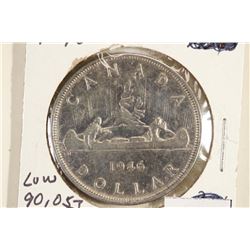 1946 CANADA SILVER DOLLAR