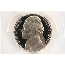 1976-S JEFFERSON NICKEL PCGS PR69 DCAM