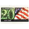 Image 2 : 2008 NEW YORK $2 SINGLE NOTE CRISP UNC