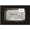 Image 2 : 1 TROY OZ .999 FINE SILVER BAR SILVERTOWNE