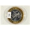 Image 2 : CASINO $10 SILVER TOKEN (UNC) 1996 RIVERIA HOTEL
